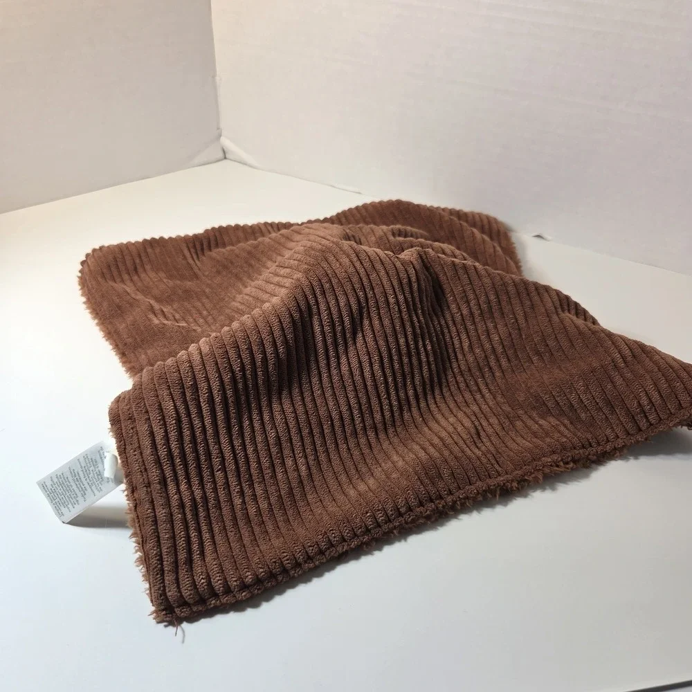 Carter's Just One You Brown Bear Baby Lovey Security Blanket Ribbed